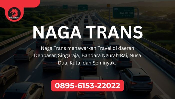rute Travel Singaraja Denpasar